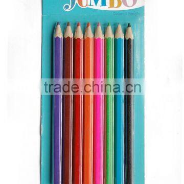 Office and school supplies OEM Eco-friendly 6 angles Jumbo HB wood pencil