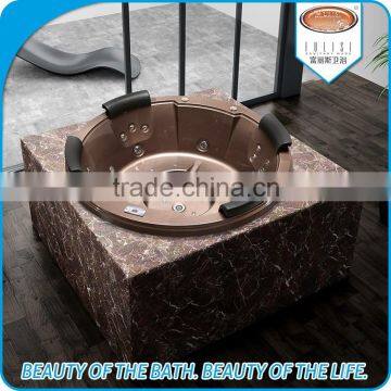 New design acrylic massage color optional spa hot tub