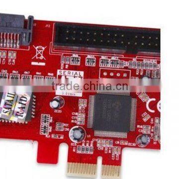 2 Port SATA II 2.0 RAID & 1 IDE 3.5" PCI-E PCI Express Converter Card photo-5