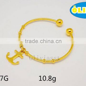 Olivia Fashion 304 Stainless Steel Charm Bracelet Bangle, New Stainless Steel Bangle Bracelet photo-2