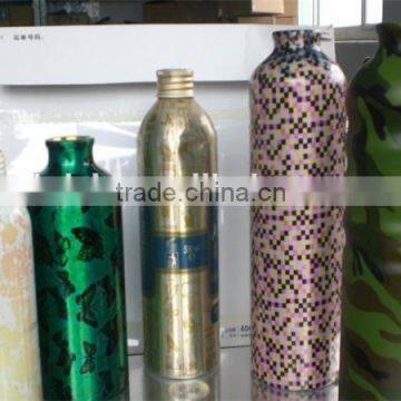 Aluminium bottles and containers