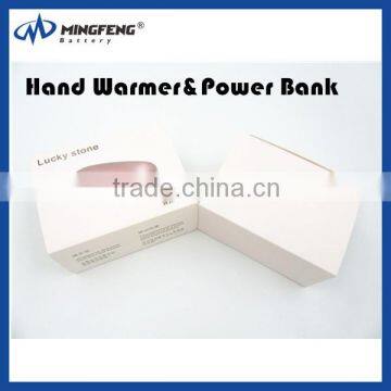 smart handwarmer power bank ,usb hand warmer power bank