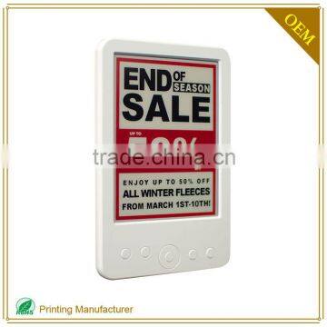 High Quality PET Electonic Shelf Label esl Custom For Supermarket