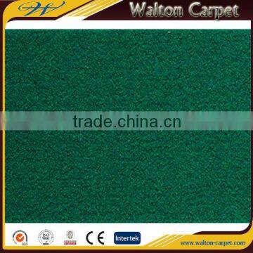 Dark green broadloom fine denier wall to wall floor carpet