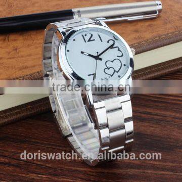 Fashion Lady Watch 2015 Most Hot Selling Cheap Alloy Watch Colorful Fashion for Couple Watch Set