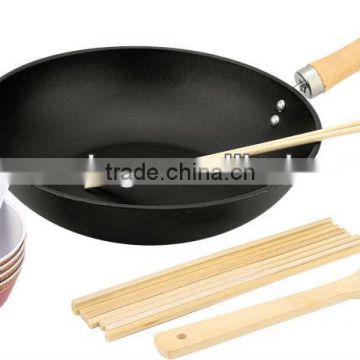 carbon steel non-stick wok