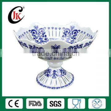 New Design Hand Made Elegant Custom Decorative Ceramic Fruit Bowl photo-2