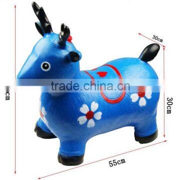 Kids Best Friend PVC Eco Friendly Printed Pattern Bouncing Animal Toy With Music photo-4