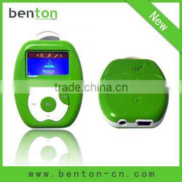 2013 hang card shape mp3 player with screen