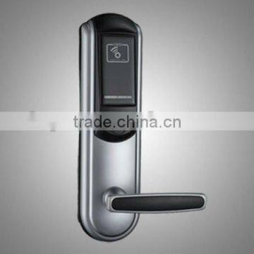 Zinc alloy RFID card lock with low power consumption and low temprature , RFID hotel door lock system K-3000XD5