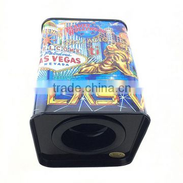 Coin can money box tin can coin bank collection boxes