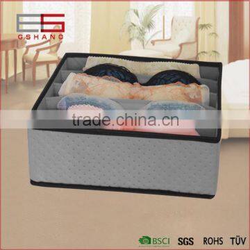 Nonwoven foldable bra storage box