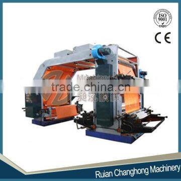 Changhong 4 Color Non woven fabric Flexible Printing Machine