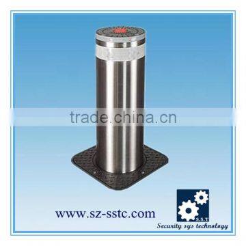 Stainless steel pipe parking bollard/Removable steel bollard