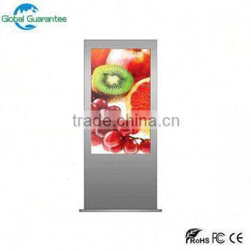 Stand alone CE ROSH IP65 high brightness single medias outdoor ad player