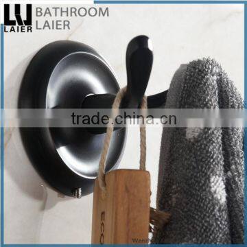 Popular Unique Design Zinc Alloy ORB Finishing Bathroom accessories Wall Mounted Double Robe Hook