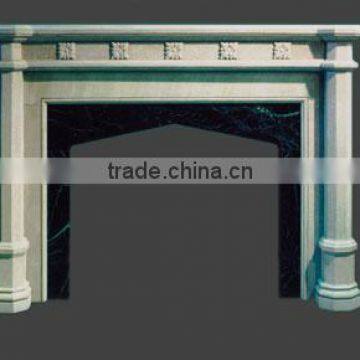 Saandstone Square Fireplace