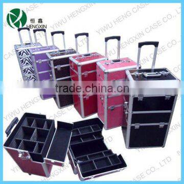 professional cosmetic trolley case,trolley makeup case