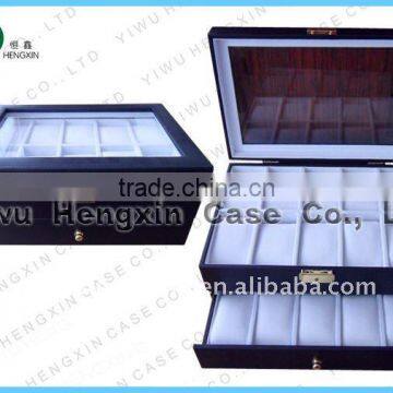 pu leather watch display case acrylic watch cases boxes wholesale