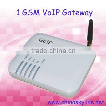 GOIP1, 1 channel voip gsm gateway/sip phone gateway call termination for PBX, Asterisk