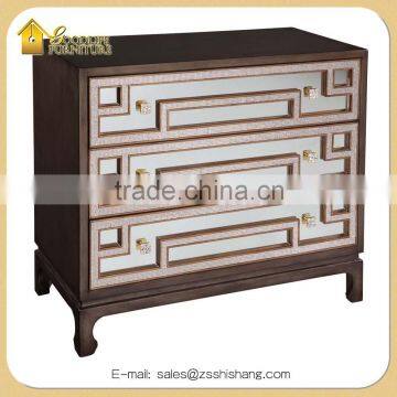 2016 Top Quality Vintage Wooden 3-Drawer Console Cabinet