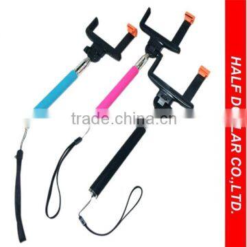 Monopod Smart Phone /Factory Cheap Self-portrait Colorful Camera Handheld Monopod for Mobile Phone SmartPhone