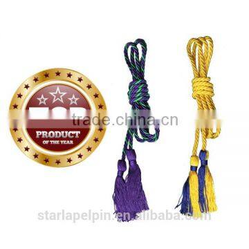 Custom graduation decorative honor braided tassel cord