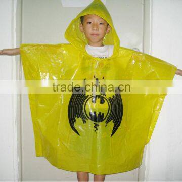 100% Rubber Rain Coats Cute Rain Coat For Boys