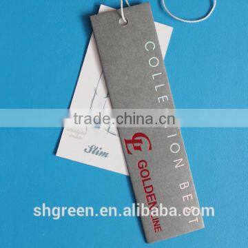 Die-cut Pants Paper Swing Tag photo-3