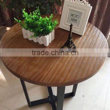 Wholesale american style antique round wood coffee tables