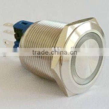 Ring Illuminated square Push Button Switch 22 (dia.22mm)