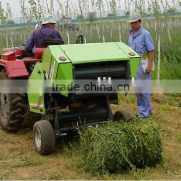 Low Loss Rate Mini Round Alfalfa Baler For Sale