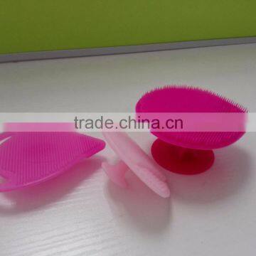 2016 Best Selling Silicone Brush Blackhead Remover Facial Cleansing Rubber Pad Made In China