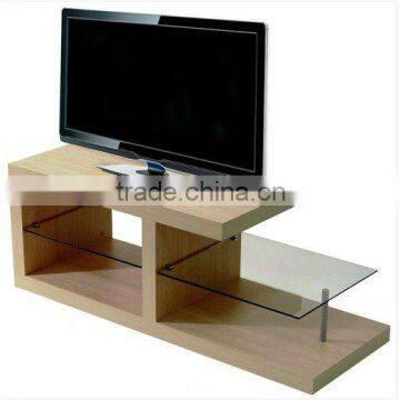 Hollowboard & Tempered Glass TV Stand