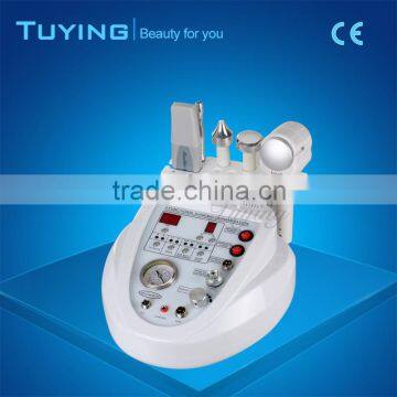 4 In1 Diamond Dermabrasion With Scrubber Diamond Dermabrasion/ultrasonic Skin Scrubber/hot Cold Hammer Microdermabrasion Machine photo-2