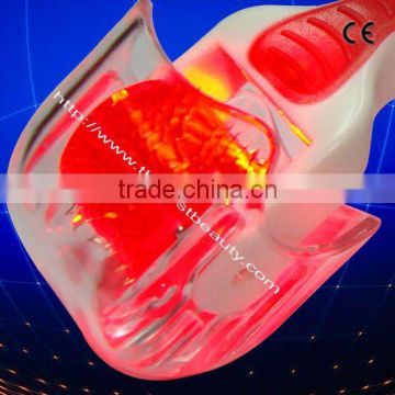 633nm red photon light with 200 titanium needles derma roller for skin rejuvenation with CE