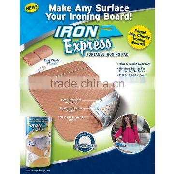 Good Quality Iron Epress Portable Ironing Pad Protection Rubber Cotton Pad photo-6