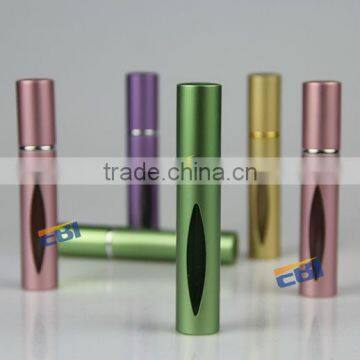 10ml Empty glass aluminum roll on bottles