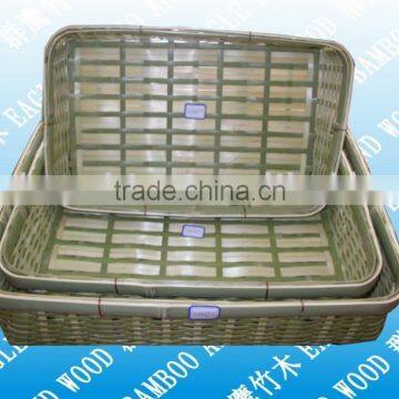 bamboo basket set