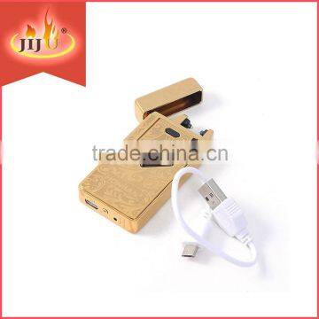 JL-077V Unique Design Wholesale Price USB Rechargeable Windproof Lighter Arc lighter