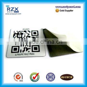 NFC paper material on-metal self adhensive NFC label sticker