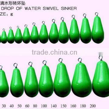 A Drop of Water Swivel Lead Sinker