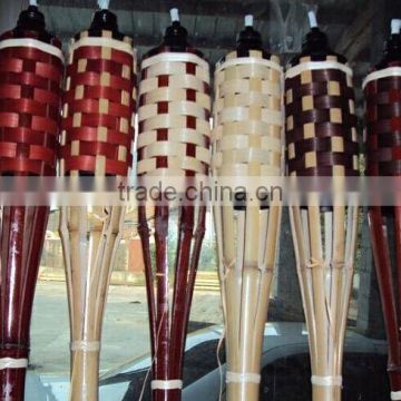 FD-307 handmade bamboo torch / Garden Bamboo torch for sale