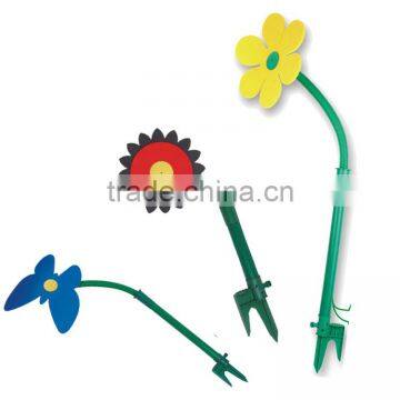 flower shape garden ground sprinkler