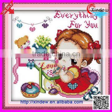 Cartoon Cross Stitch kit