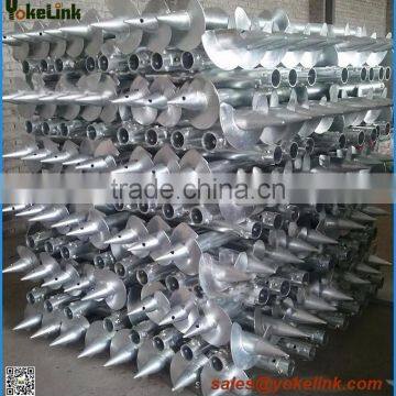 Hot dip galvanized carbon steel Ground pile for fence or gates