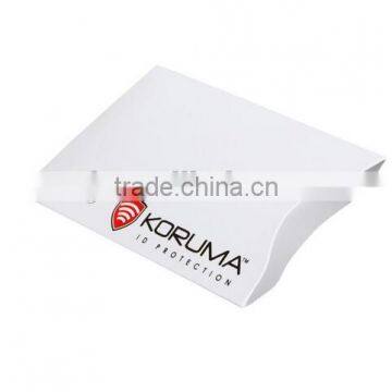 Custom logo design printing anti-theft RFID Security card holder credit card passport protector