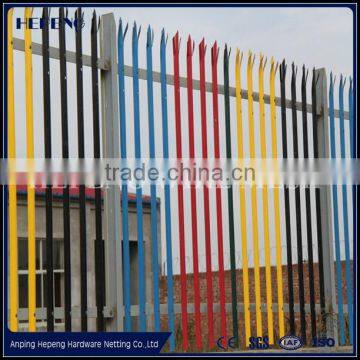 China Cheap security palisade fence / security euro palisade fence / steel palisade fence (Direct Factory)