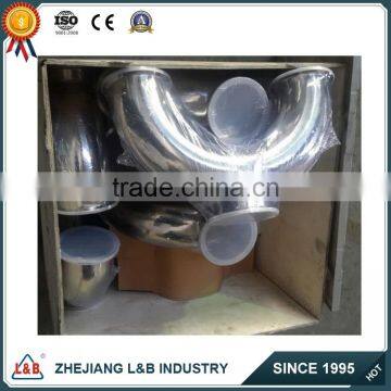 stainless steel clamped U type tee