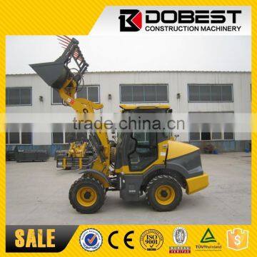 Static Hydrulic Drive 1.2 ton Mini Wheel Loader CS912 with Quick Hitch